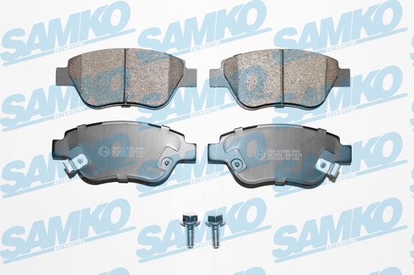 Samko 5SP1815 - Тормозные колодки, дисковые, комплект autospares.lv