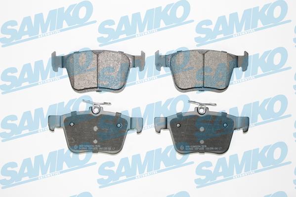 Samko 5SP1835 - Тормозные колодки, дисковые, комплект autospares.lv