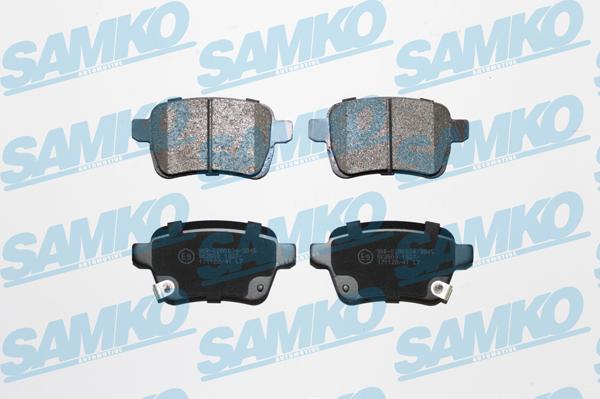 Samko 5SP1827 - Тормозные колодки, дисковые, комплект autospares.lv