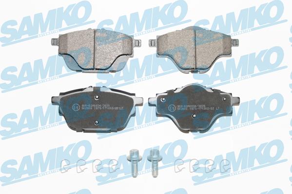 Samko 5SP1873 - Тормозные колодки, дисковые, комплект autospares.lv