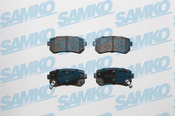 Samko 5SP1344 - Тормозные колодки, дисковые, комплект autospares.lv