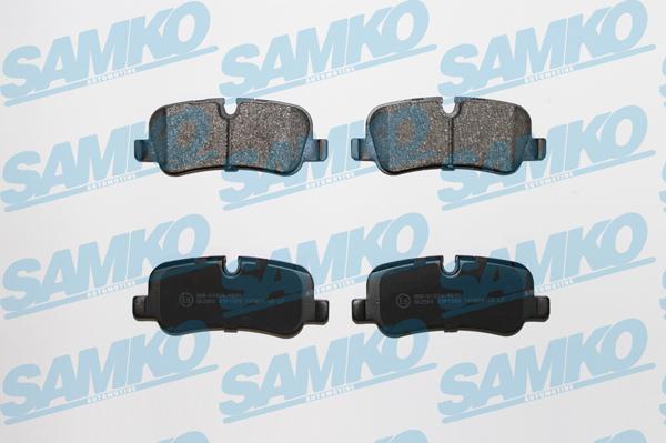 Samko 5SP1359 - Тормозные колодки, дисковые, комплект autospares.lv