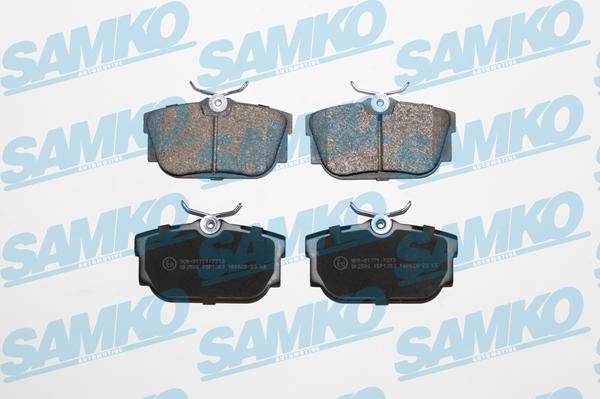 Samko 5SP1303 - Тормозные колодки, дисковые, комплект autospares.lv