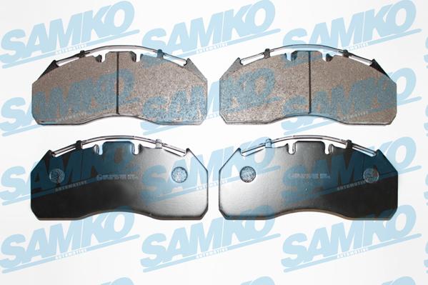 Samko 5SP1325 - Тормозные колодки, дисковые, комплект autospares.lv