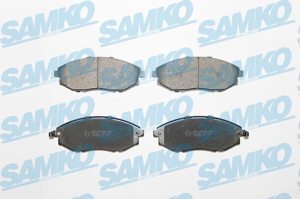 Samko 5SP1321 - Тормозные колодки, дисковые, комплект autospares.lv