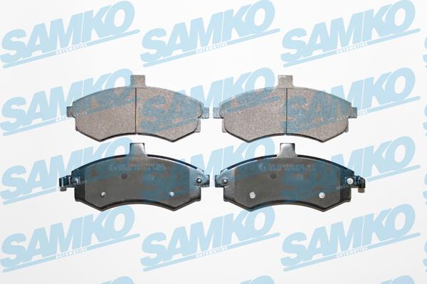 Samko 5SP1374 - Тормозные колодки, дисковые, комплект autospares.lv