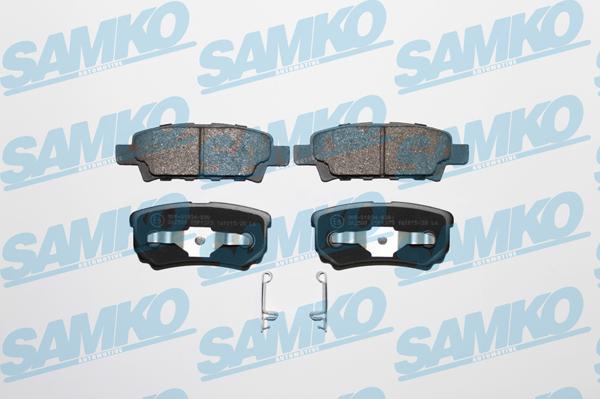 Samko 5SP1373 - Тормозные колодки, дисковые, комплект autospares.lv