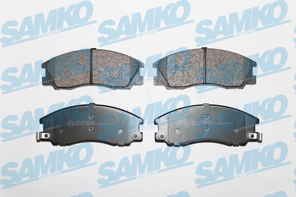 Samko 5SP1291 - Тормозные колодки, дисковые, комплект autospares.lv