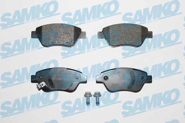 Samko 5SP1247 - Тормозные колодки, дисковые, комплект autospares.lv
