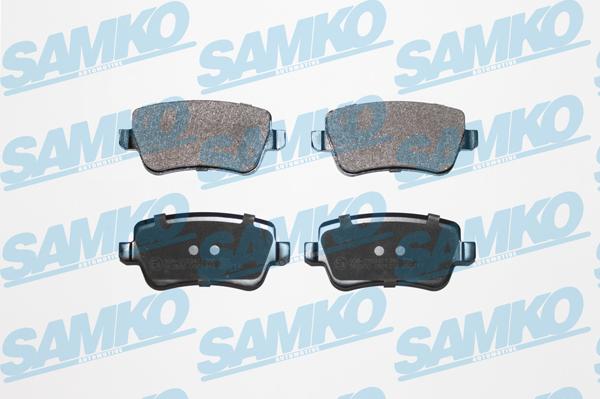 Samko 5SP1218 - Тормозные колодки, дисковые, комплект autospares.lv