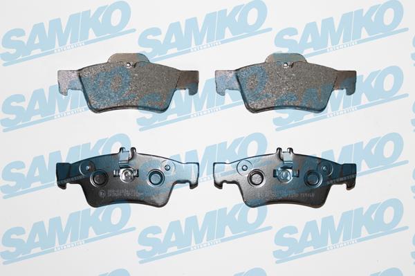 Samko 5SP1232 - Тормозные колодки, дисковые, комплект autospares.lv