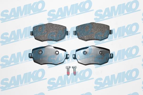 Samko 5SP1223 - Тормозные колодки, дисковые, комплект autospares.lv