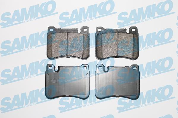 Samko 5SP1276 - Тормозные колодки, дисковые, комплект autospares.lv