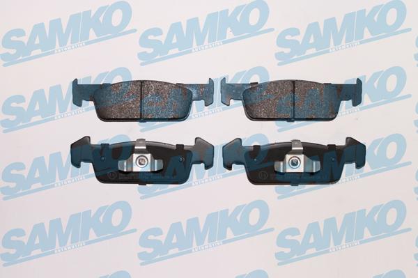 Samko 5SP1796 - Тормозные колодки, дисковые, комплект autospares.lv