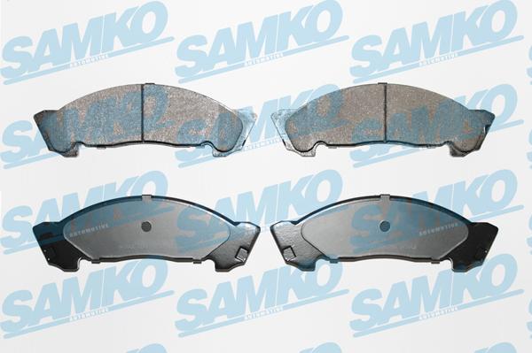 Samko 5SP1750 - Тормозные колодки, дисковые, комплект autospares.lv