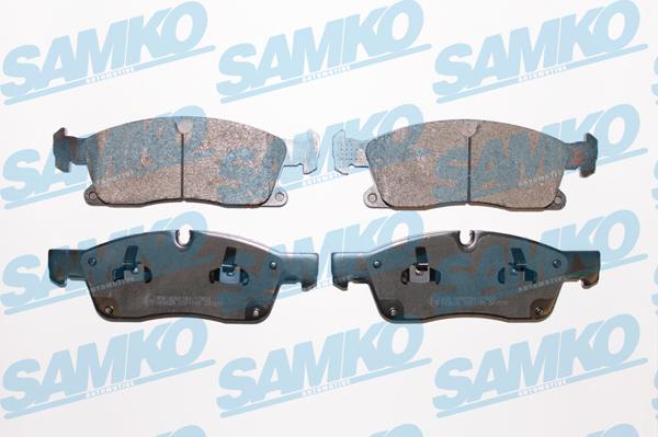 Samko 5SP1735 - Тормозные колодки, дисковые, комплект autospares.lv