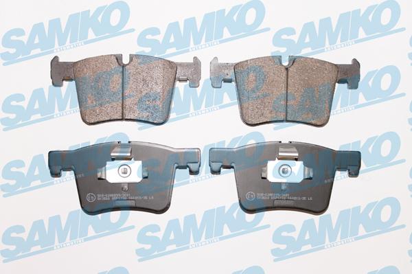 Samko 5SP1732 - Тормозные колодки, дисковые, комплект autospares.lv