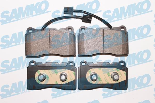 Samko 5SP1774 - Тормозные колодки, дисковые, комплект autospares.lv