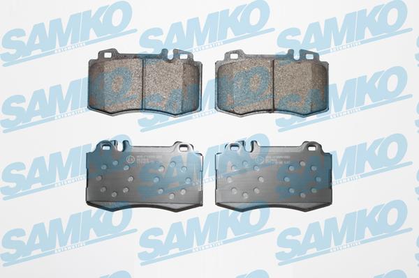 Samko 5SP899 - Тормозные колодки, дисковые, комплект autospares.lv