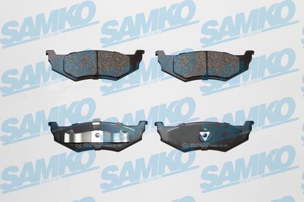 Samko 5SP894 - Тормозные колодки, дисковые, комплект autospares.lv