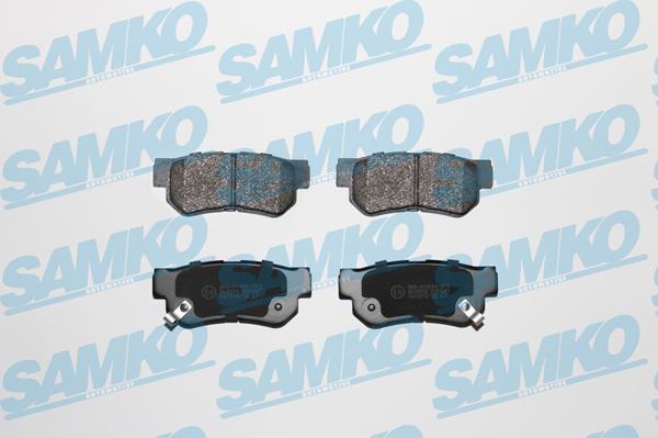 Samko 5SP847 - Тормозные колодки, дисковые, комплект autospares.lv