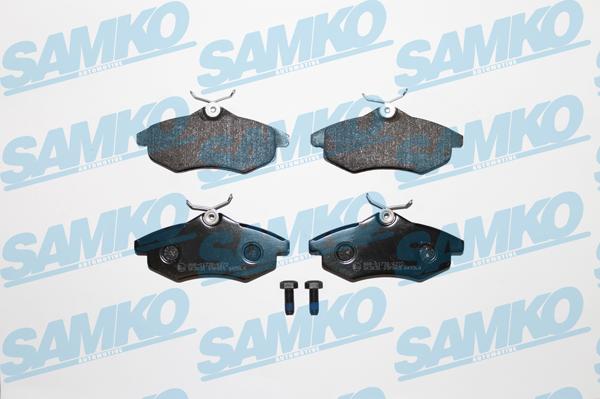 Samko 5SP805 - Тормозные колодки, дисковые, комплект autospares.lv