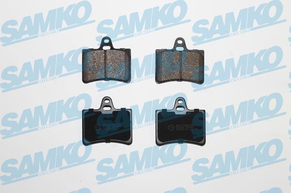 Samko 5SP800 - Тормозные колодки, дисковые, комплект autospares.lv