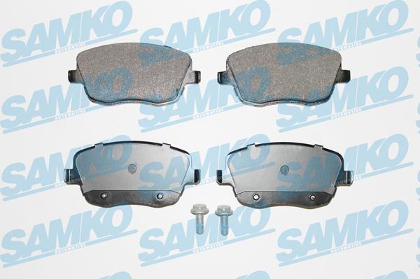 Samko 5SP817 - Тормозные колодки, дисковые, комплект autospares.lv