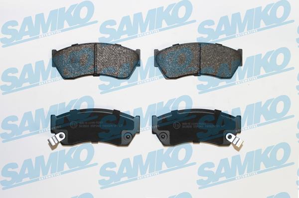 Samko 5SP343 - Тормозные колодки, дисковые, комплект autospares.lv
