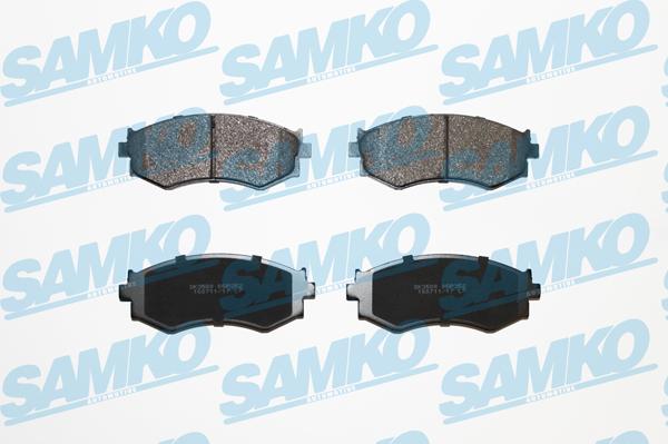 Samko 5SP352 - Тормозные колодки, дисковые, комплект autospares.lv