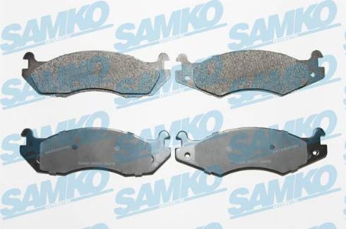 Samko 5SP312 - Тормозные колодки, дисковые, комплект autospares.lv