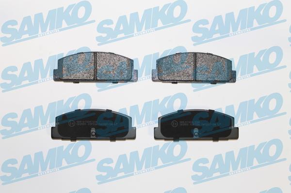 Samko 5SP336 - Тормозные колодки, дисковые, комплект autospares.lv