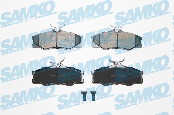 Samko 5SP325 - Тормозные колодки, дисковые, комплект autospares.lv