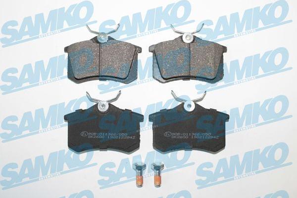 Samko 5SP294 - Тормозные колодки, дисковые, комплект autospares.lv