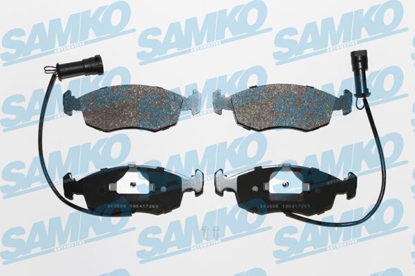 Samko 5SP269 - Тормозные колодки, дисковые, комплект autospares.lv