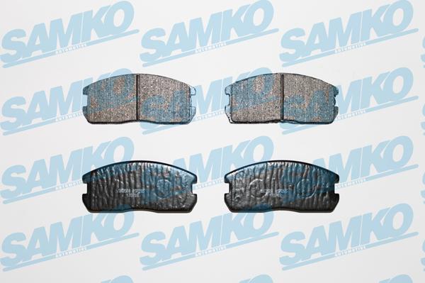 Samko 5SP265 - Тормозные колодки, дисковые, комплект autospares.lv