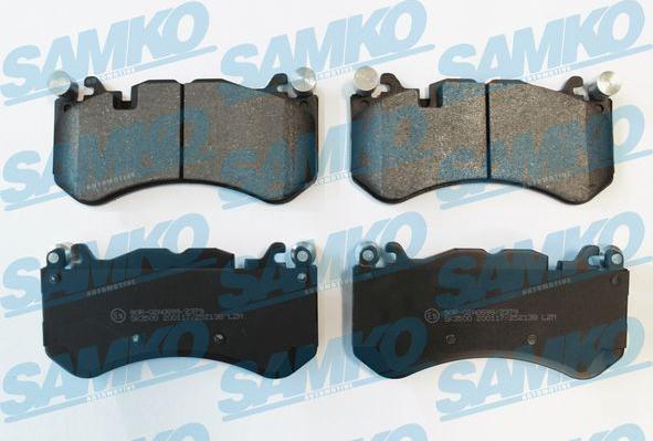 Samko 5SP2138 - Тормозные колодки, дисковые, комплект autospares.lv