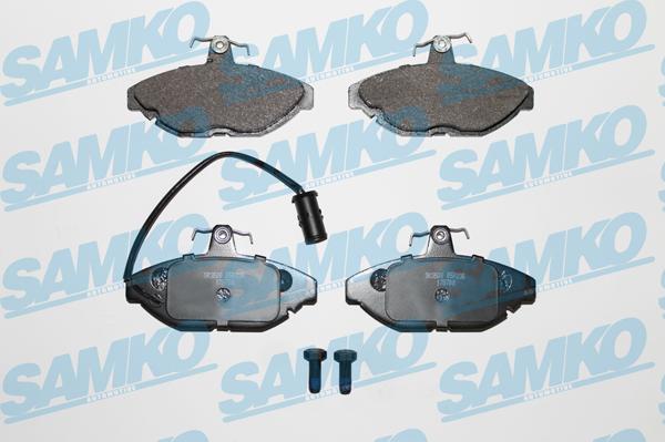 Samko 5SP236 - Тормозные колодки, дисковые, комплект autospares.lv