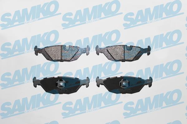 Samko 5SP238 - Тормозные колодки, дисковые, комплект autospares.lv
