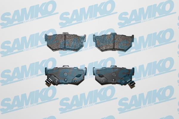 Samko 5SP751 - Тормозные колодки, дисковые, комплект autospares.lv