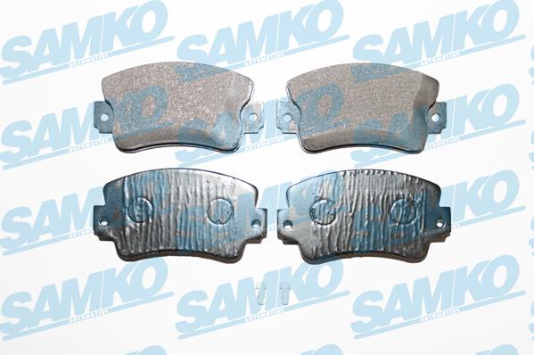 Samko 5SP731 - Тормозные колодки, дисковые, комплект autospares.lv
