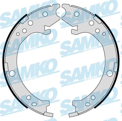 Samko 89410 - Комплект тормозных колодок, барабанные autospares.lv