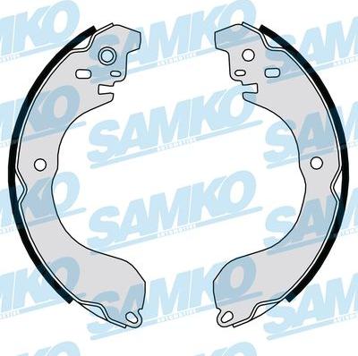 Samko 89480 - Комплект тормозных колодок, барабанные autospares.lv