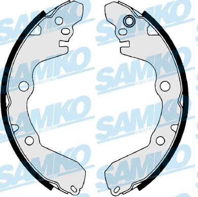 Samko 89680 - Комплект тормозных колодок, барабанные autospares.lv