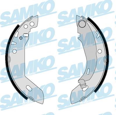 Samko 84480 - Комплект тормозных колодок, барабанные autospares.lv