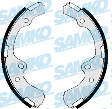 Samko 85170 - Комплект тормозных колодок, барабанные autospares.lv