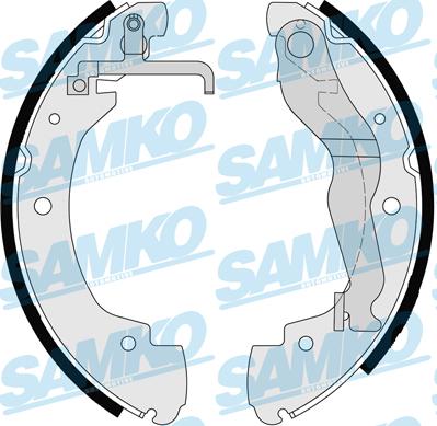 Samko 86910 - Комплект тормозных колодок, барабанные autospares.lv