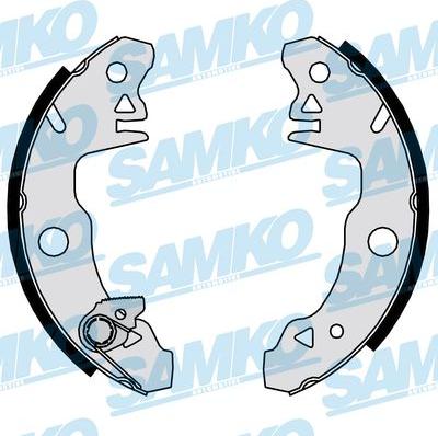 Samko 86000 - Комплект тормозных колодок, барабанные autospares.lv