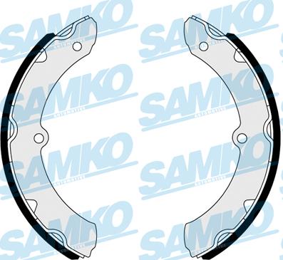 Samko 81099 - Комплект тормозных колодок, барабанные autospares.lv