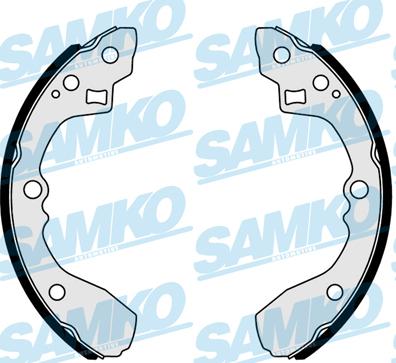 Samko 81054 - Комплект тормозных колодок, барабанные autospares.lv